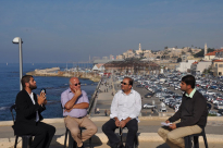 بالصور: بعد النشر في يافا 48 - قناة القدس الفضائية تبث لقاءً حول أزمة السكن في يافا 